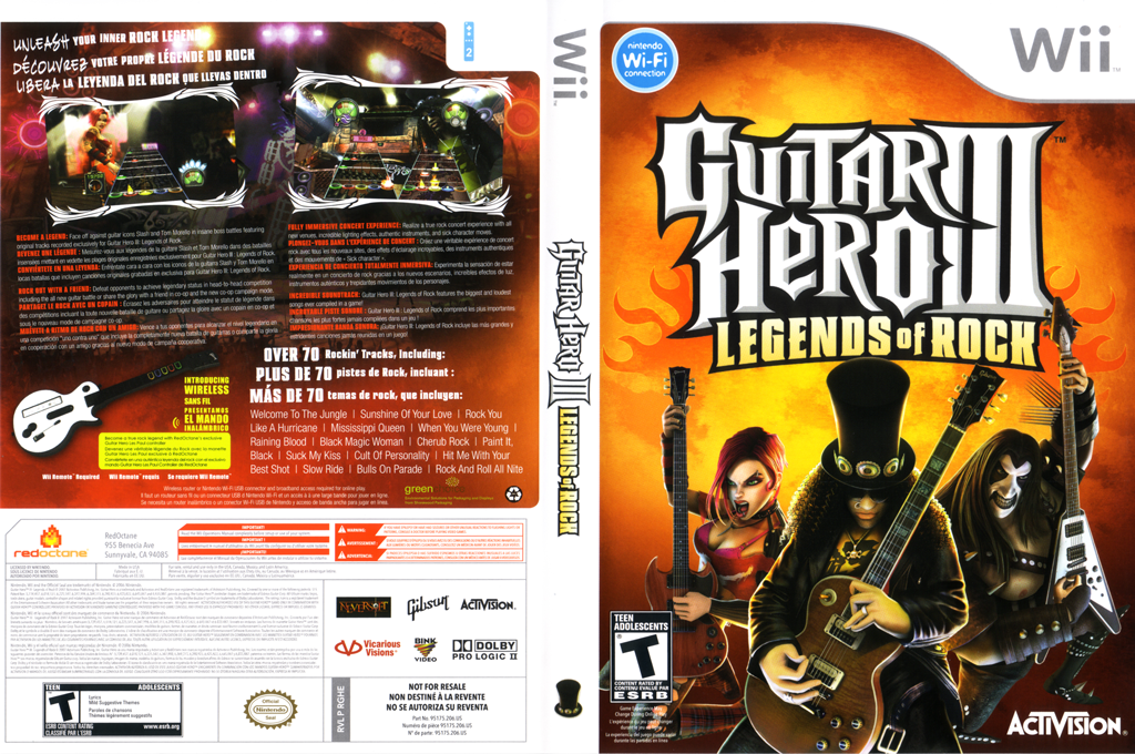 wii guitar heroes 3